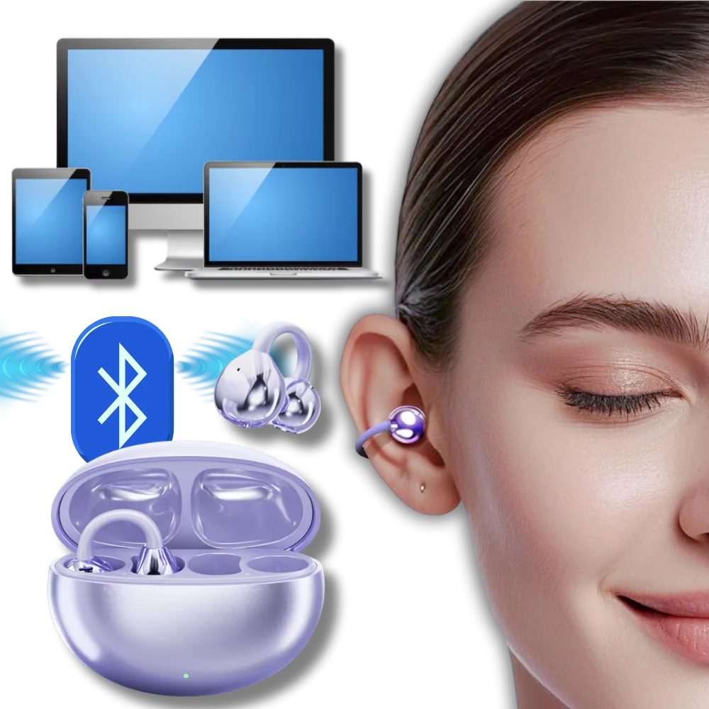 Noise Cancellation Wireless Bluetooth Headphones Open Ear - Image 9